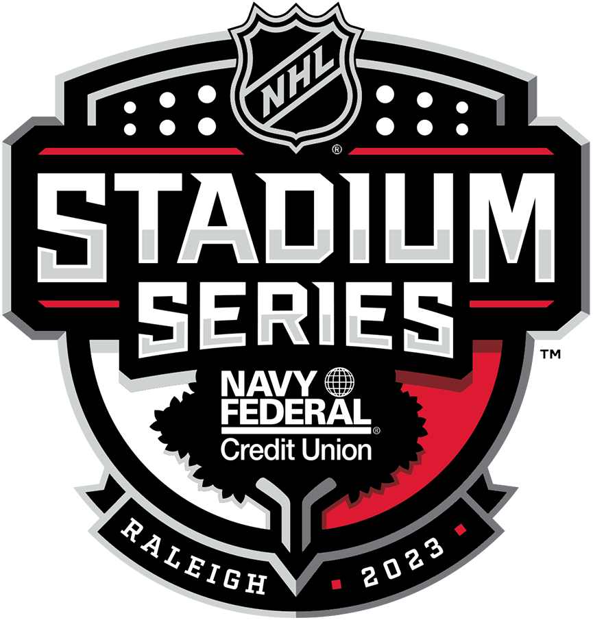 NHL Stadium Series 2023 Sponsored Logo iron on heat transfer